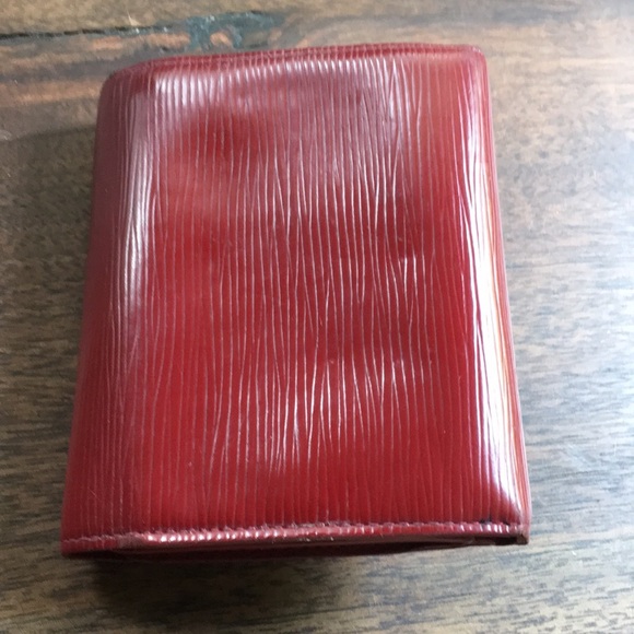 Louis Vuitton Red Epi Leather Portefeuille Eugenie Wallet 😍😍😍😍😍😍😍😍😍